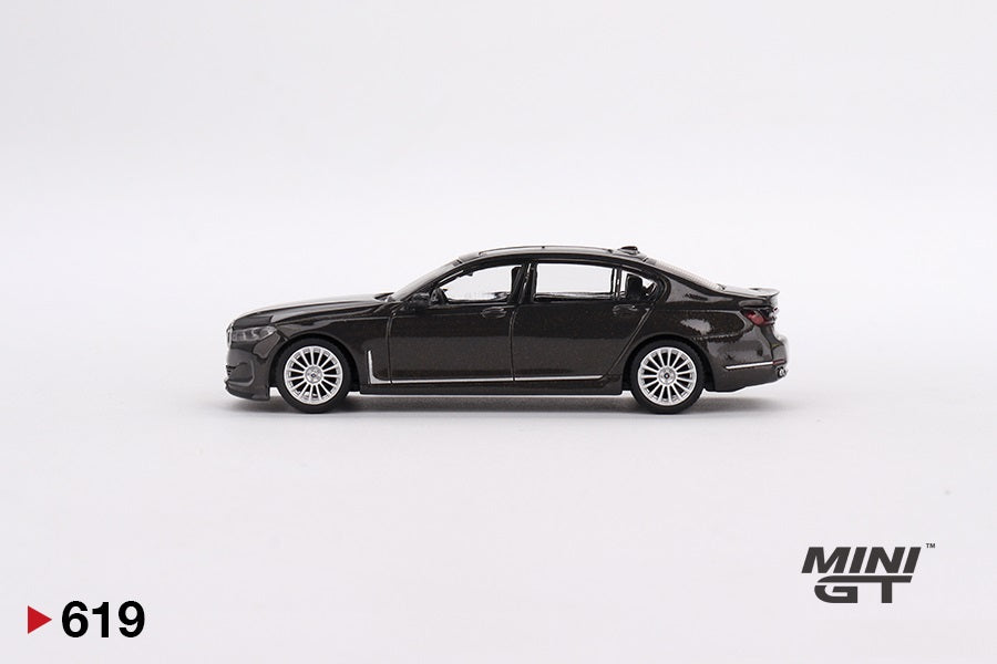 Mini GT - BMW Alpina B7 xDrive Gris Dravit Métallisé - Échelle 1/64 MGT00619-L LHD