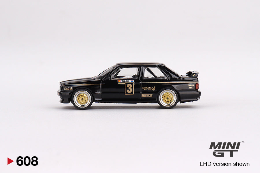 Mini GT - BMW M3 n° 3 JPS Team BMW 1987, vainqueur du championnat ATCC - Échelle 1/64 MGT00608