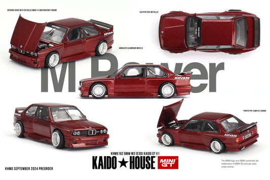 Mini GT - BMW M3 (E30) Kaido GT V1 - KAIDO HOUSE - Échelle 1/64 KHMG162
