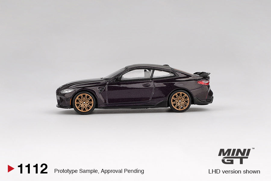 Mini Gt - BMW M4 M-Performance (G82) Violet Daytona - Échelle 1/64 MGT01112-L
