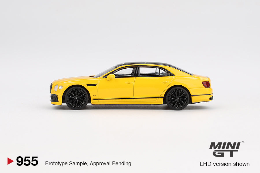 Mini GT - Bentley Flying Spur Monaco Yellow - Scala 1/64 MGT00955-L