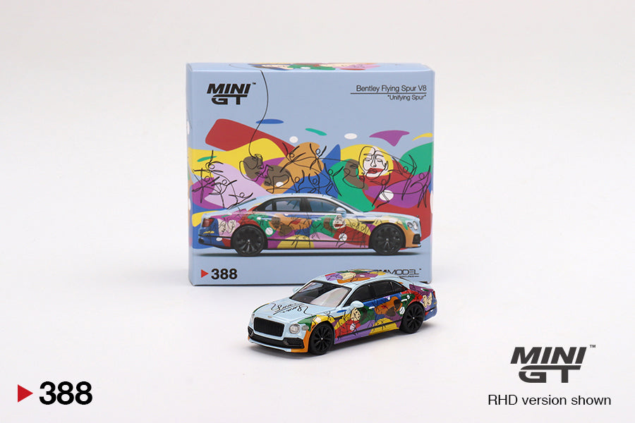 Bentley Flying Spur V8 « Unifying Spur » - Mini GT - Échelle 1/64 MGT00388-L