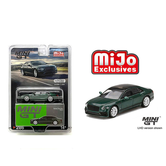 Mini GT - Bentley Flying Spur Verdant LDH MiJo Exclusives - Échelle 1/64 MGT00286-MJ