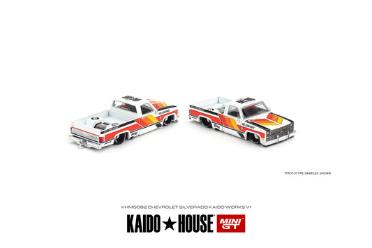 Mini GT - Chevrolet Silverado KAIDO WORKS V1 - KAIDO HOUSE - Échelle 1/64 KHMG082