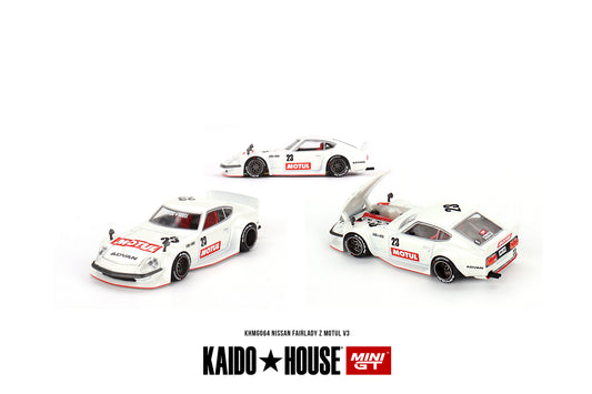 Mini GT - Datsun KAIDO Fairlady Z MOTUL V3 - KAIDO HOUSE - Echelle 1/64 KHMG064