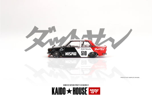 Mini GT - Datsun Street 510 Racing V1 - KAIDO HOUSE - Échelle 1/64 KHMG102
