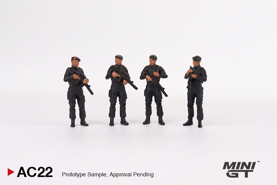 Mini GT - Figurine: Mobile Brigade Corps (Brimob) - Scala 1/64 MGTAC22