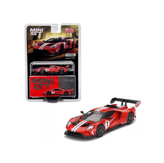 Mini GT - Ford GT MK II #013 Rouge Alpha MiJo Exclusives - Échelle 1/64 MGT00603-MJ LDH