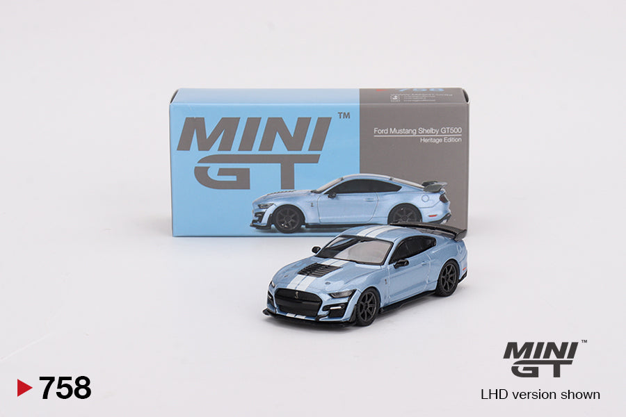 Mini GT - Ford Mustang Shelby GT500 Édition Héritage - Échelle 1/64 MGT00758