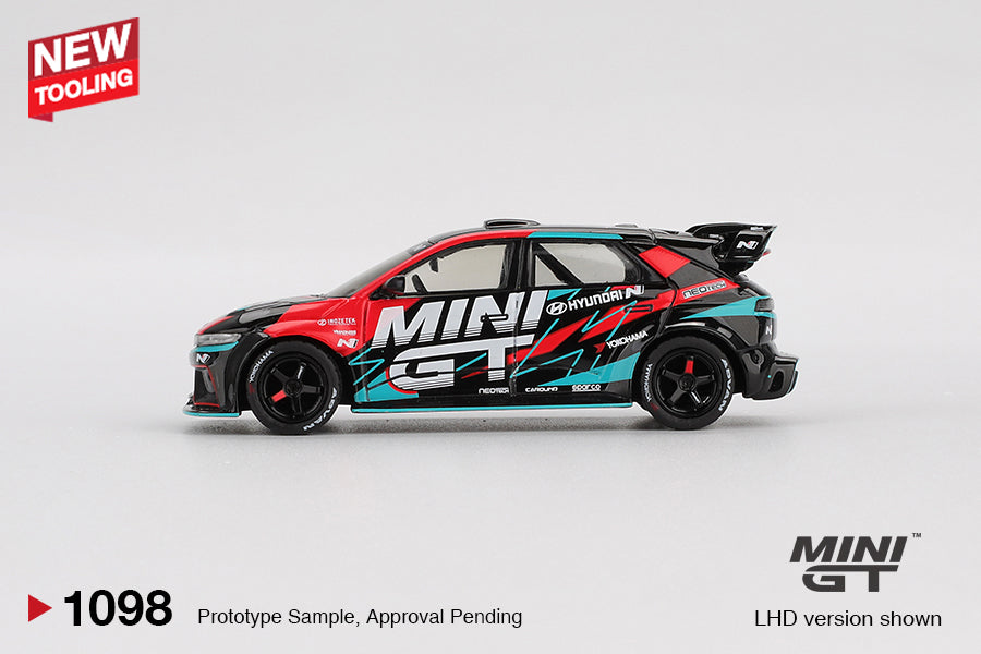 Mini GT - Hyundai Ioniq 5N MINI GT RS-01T 2025 Tokyo Auto Salon - 1/64 Scale MGT01098-L