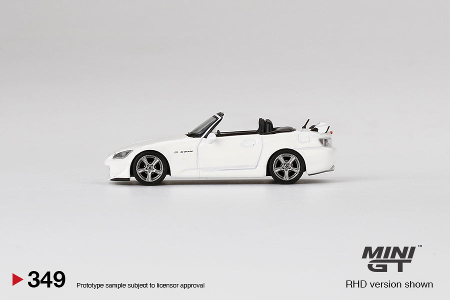 Mini GT - Honda S2000 (AP2) Type S Grand Prix White RHD - Scala 1/64 MGT00349-R