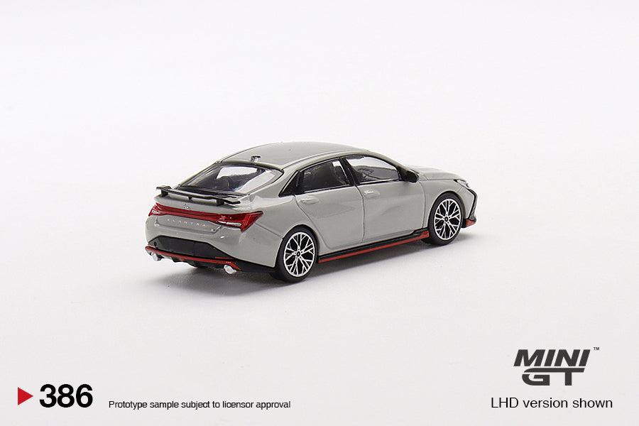 Mini Gt - Hyundai Elantra N Cyber Gray Metallic - Scale 1/64 MGT00386-L