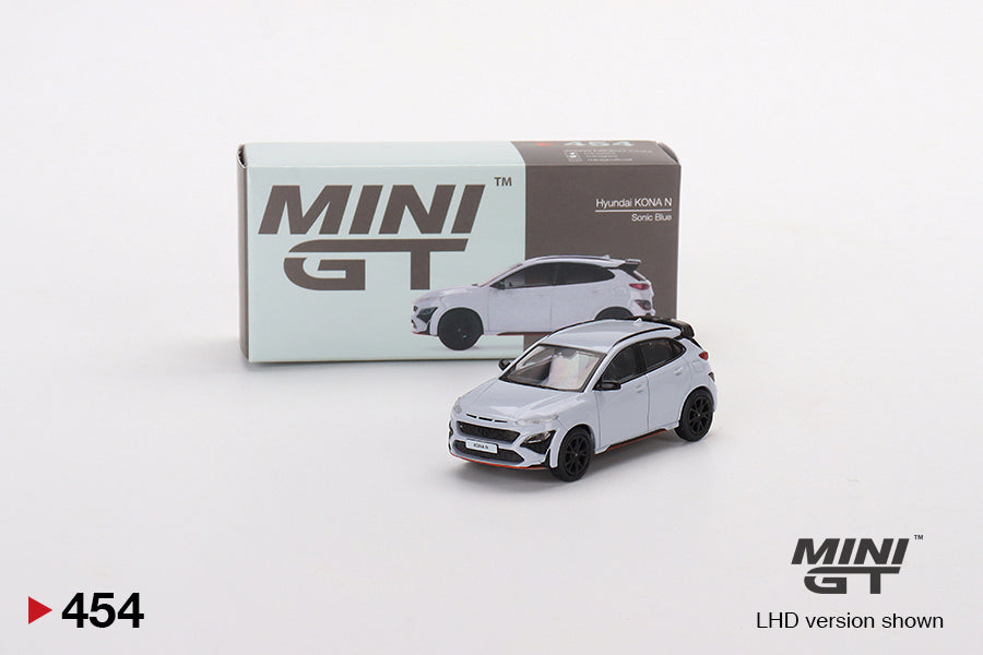 Mini Gt - Hyundai KONA N Sonic Blue - Scale 1/64 MGT00454-L