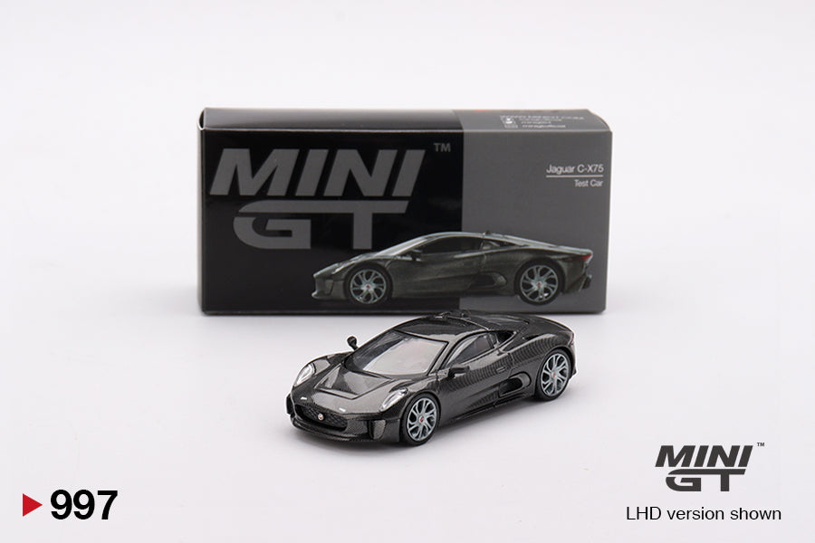 Mini GT - Jaguar C-X75 Test Car - Scala 1/64 MGT00997-L
