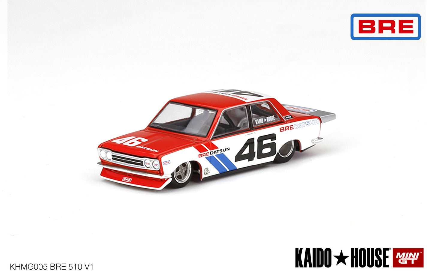 Mini GT - Datsun 510 Pro Street BRE510 V1 - KAIDO HOUSE - Scala 1/64 KHMG005
