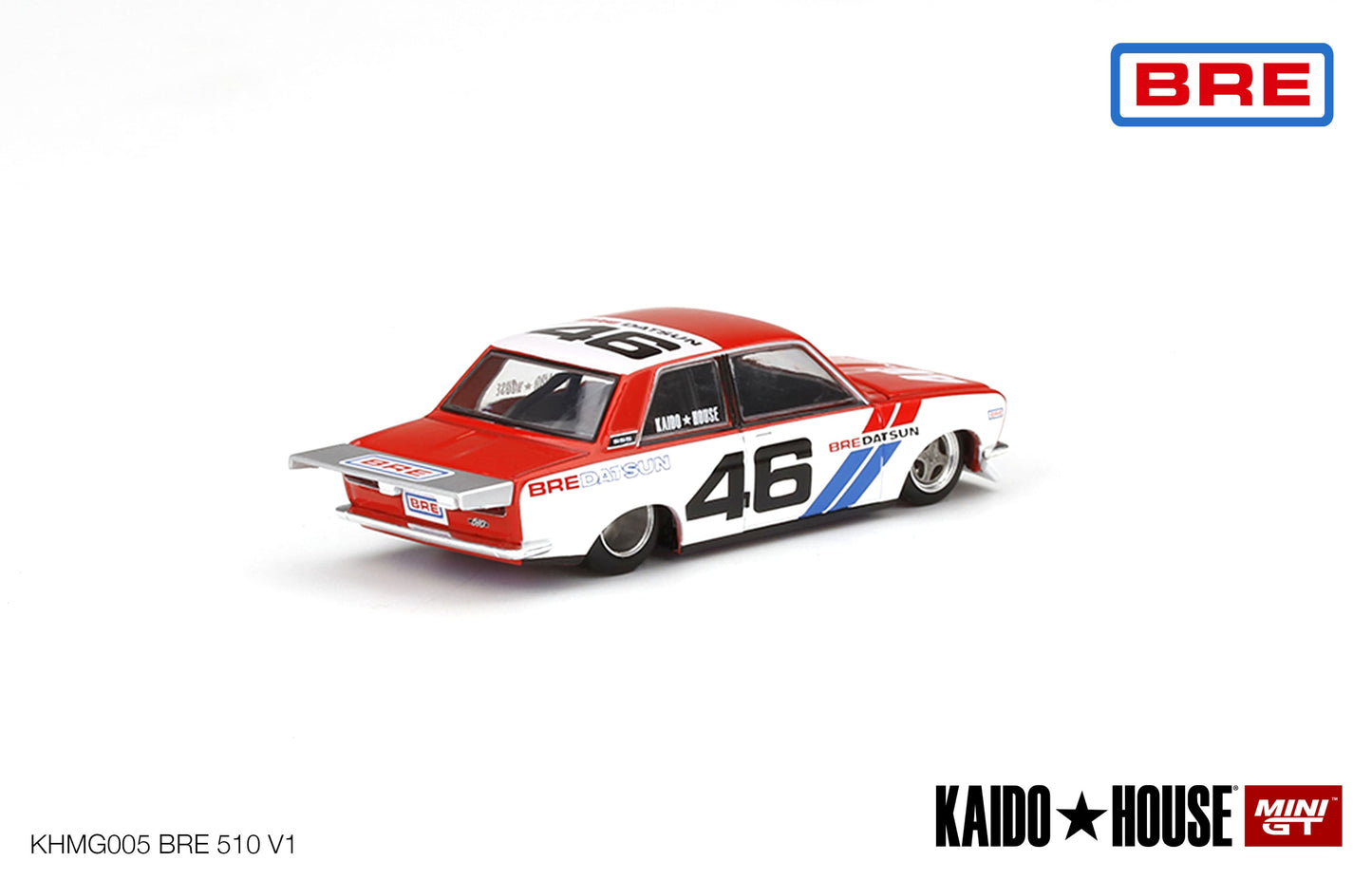 Mini GT - Datsun 510 Pro Street BRE510 V1 - KAIDO HOUSE - Scala 1/64 KHMG005
