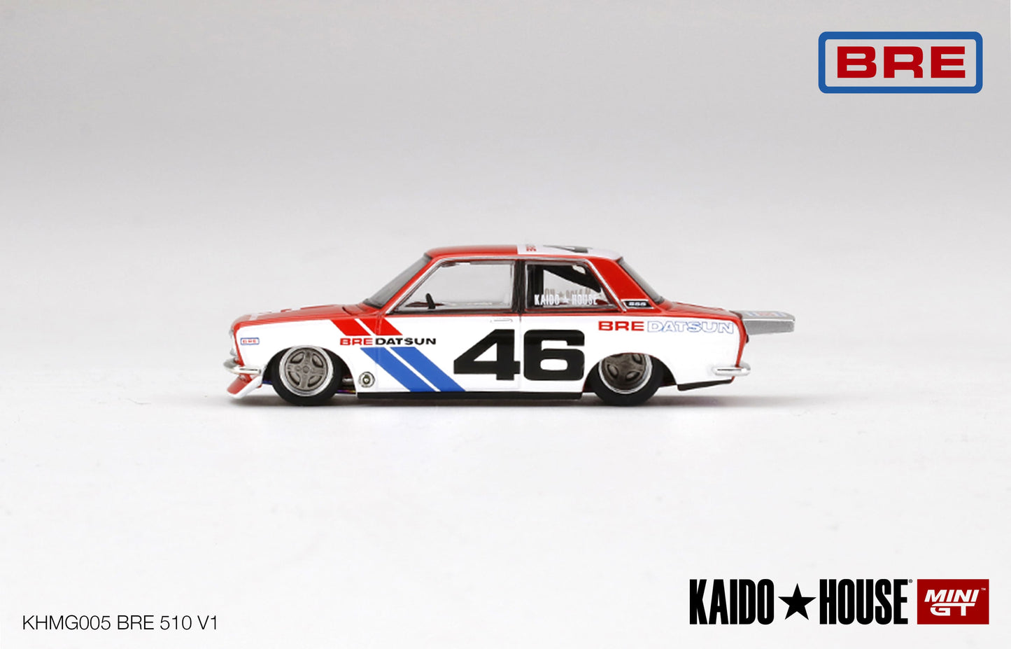 Mini GT - Datsun 510 Pro Street BRE510 V1 - KAIDO HOUSE - Scala 1/64 KHMG005