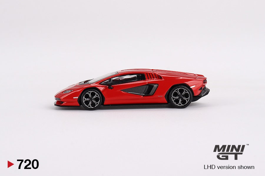 Mini GT - Lamborghini Countach LPI 800-4 Rosso Mars LHD - Échelle 1/64 MGT00720