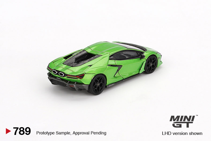 Mini GT - Lamborghini Revuelto Verde Selvans - Scala 1/64 MGT00789-L