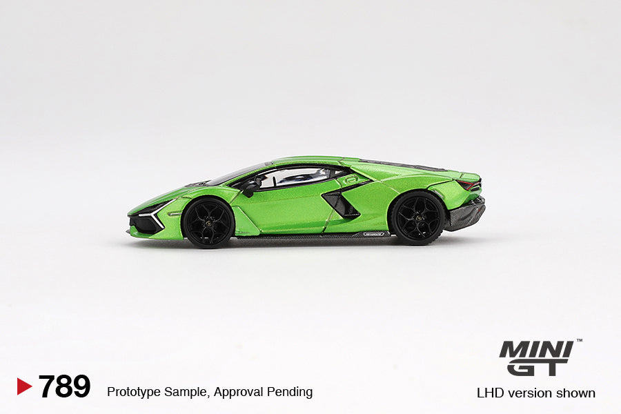 Mini GT - Lamborghini Revuelto Verde Selvans - Scala 1/64 MGT00789-L