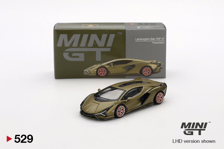 Mini GT - Lamborghini Sián FKP 37 Presentation - Scale 1/64 MGT00529-L
