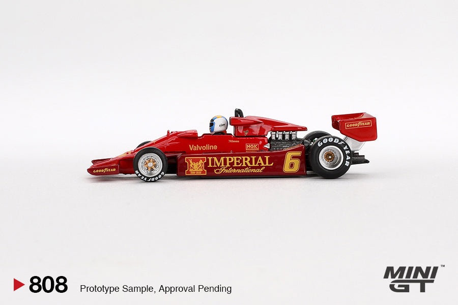 Mini Gt - Lotus 78 #6 Gunnar Nilsson 1977 Japanese GP - Scale 1/64 MGT00808-L