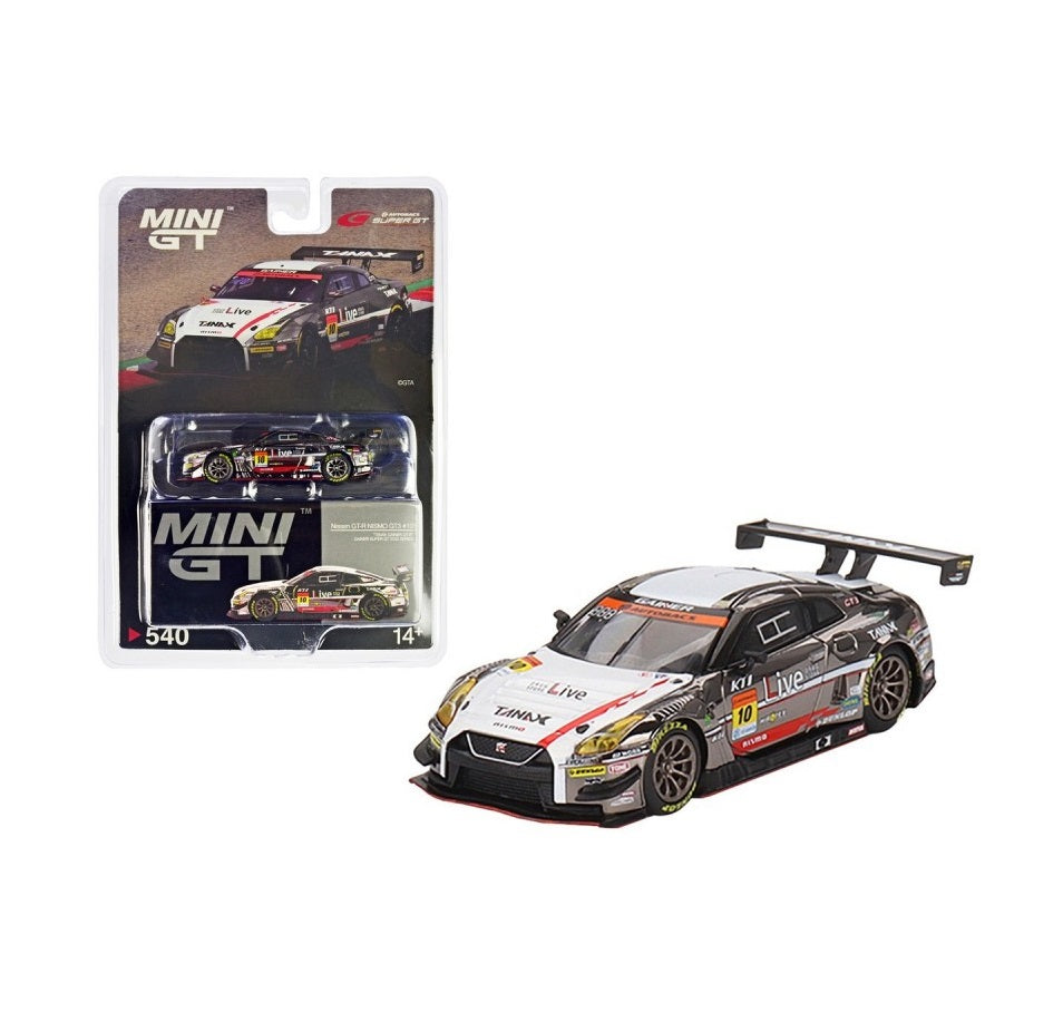 Japan Exclusive] Mini GT - Nissan GT-R NISMO GT3 #10 TANAX GAINER