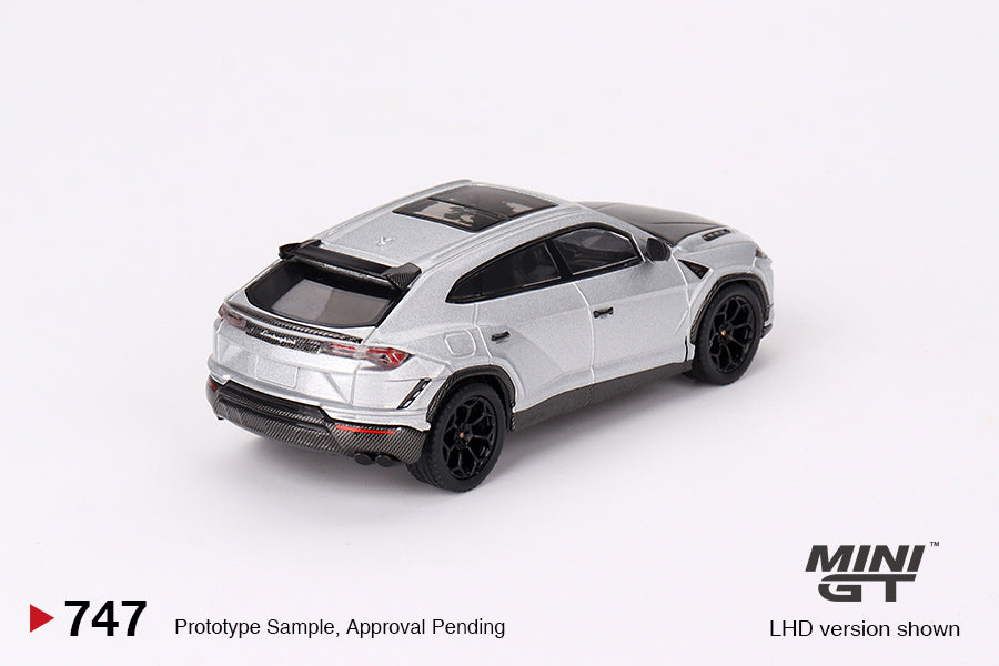 Mini GT - Lamborghini Urus Performante Grigio Nimbus LDH - Échelle 1/64 MGT00747-L