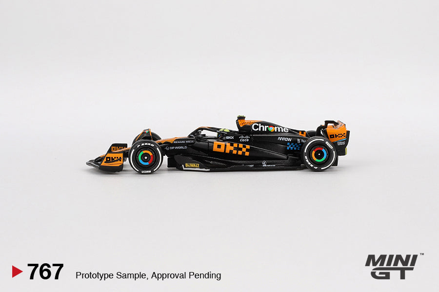 Mini GT - McLaren MCL60 #4 Lando Norris 2023 F1 2023 Japanese GP 2nd Place - Scale 1/64 MGT00767-L