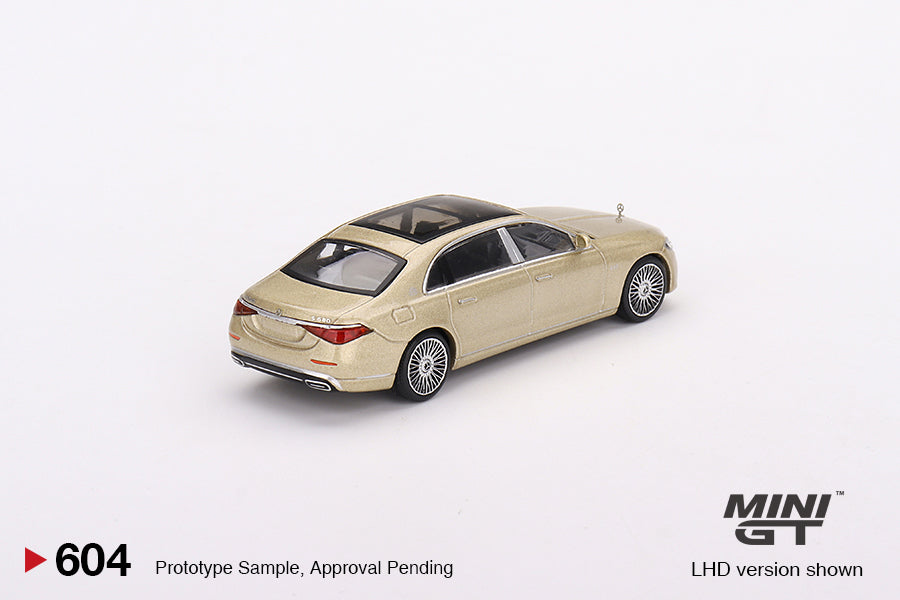 Mercedes-Maybach S680 Champagne Métallisé - Mini GT - Échelle 1/64 MGT00604-L