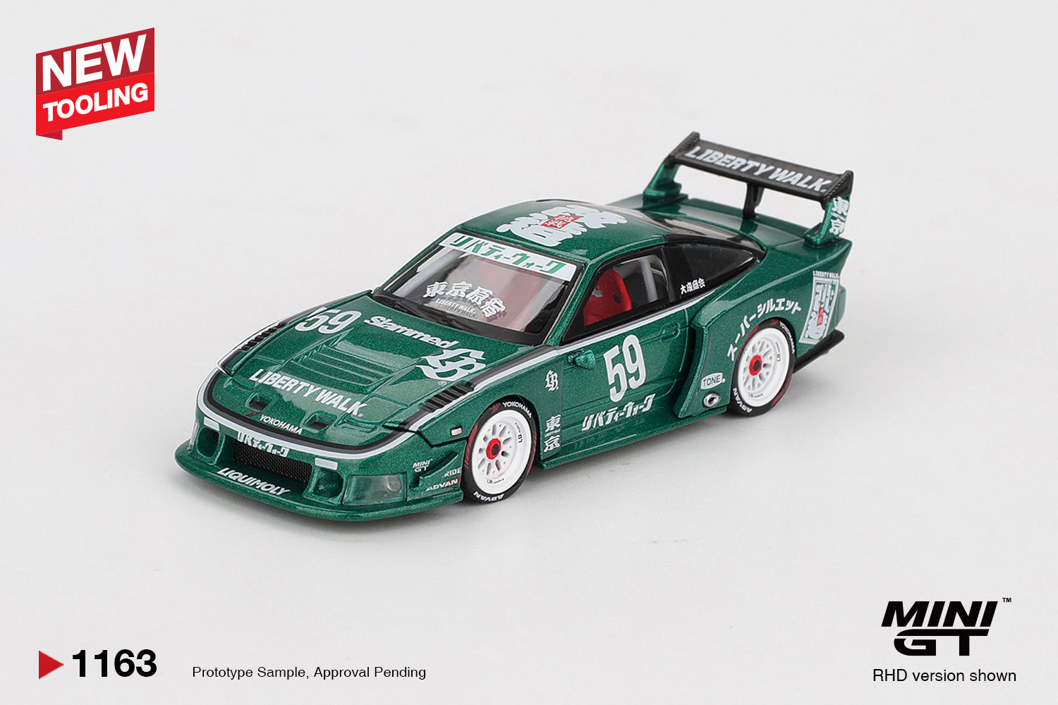 PRE-ORDER] - Mini GT - Nissan LB-Super Silhouette 180SX 2026 TAS