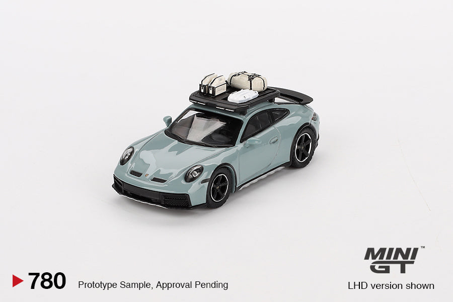 Mini GT - Porsche 911 Dakar Shade Green Metallic LHD - Échelle 1/64 MGT00780