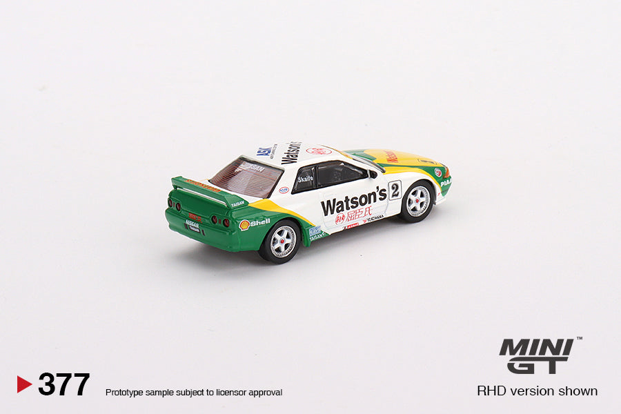Mini GT - Nissan Skyline GT-R (R32) Gr. A n° 2 GP de Macao 1991 - Échelle 1/64 MGT00377-R