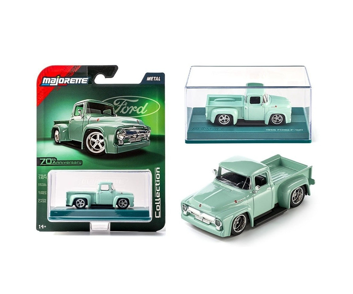 Majorette - 1956 Ford F100 PickUp Green Series Collection - Scala 1/64
