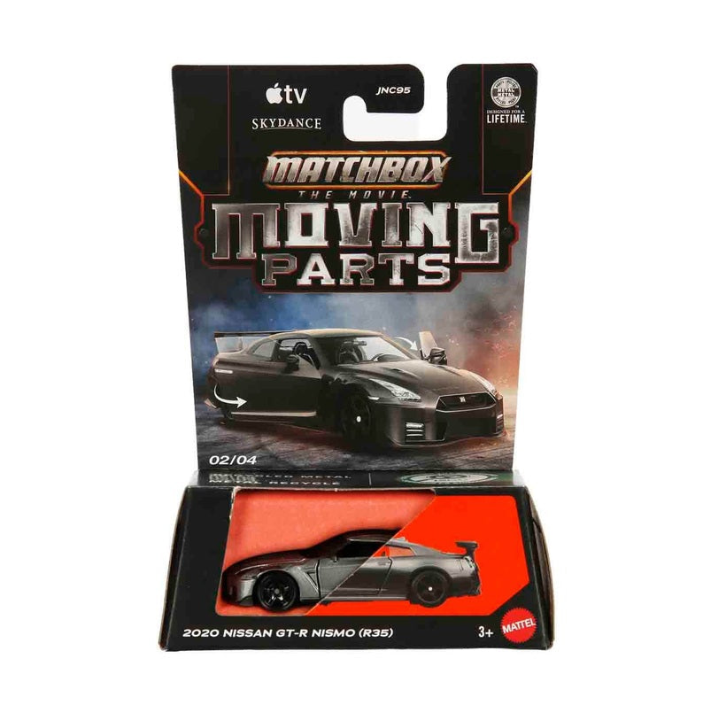 Matchbox - Nissan GT-R Nismo ( R35 ) 2020 - Moving Parts The Movie - Échelle 1/64 environ