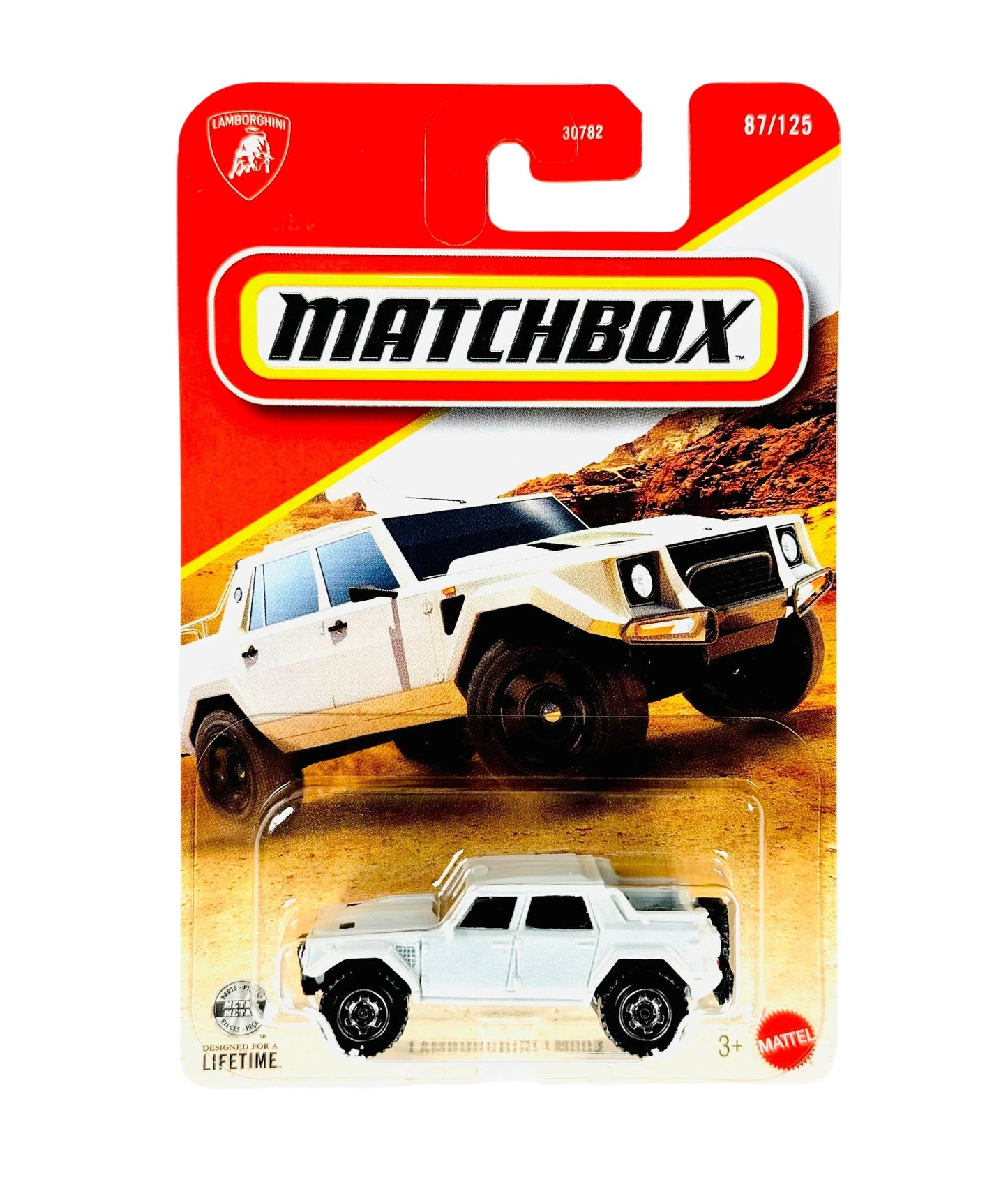 Matchbox - Lamborghini LM002 #87 Carte Longue - Échelle 1/64 Environ.