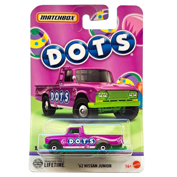 Matchbox - '62 Nissan Junior Dots - Scala 1/64 Circa