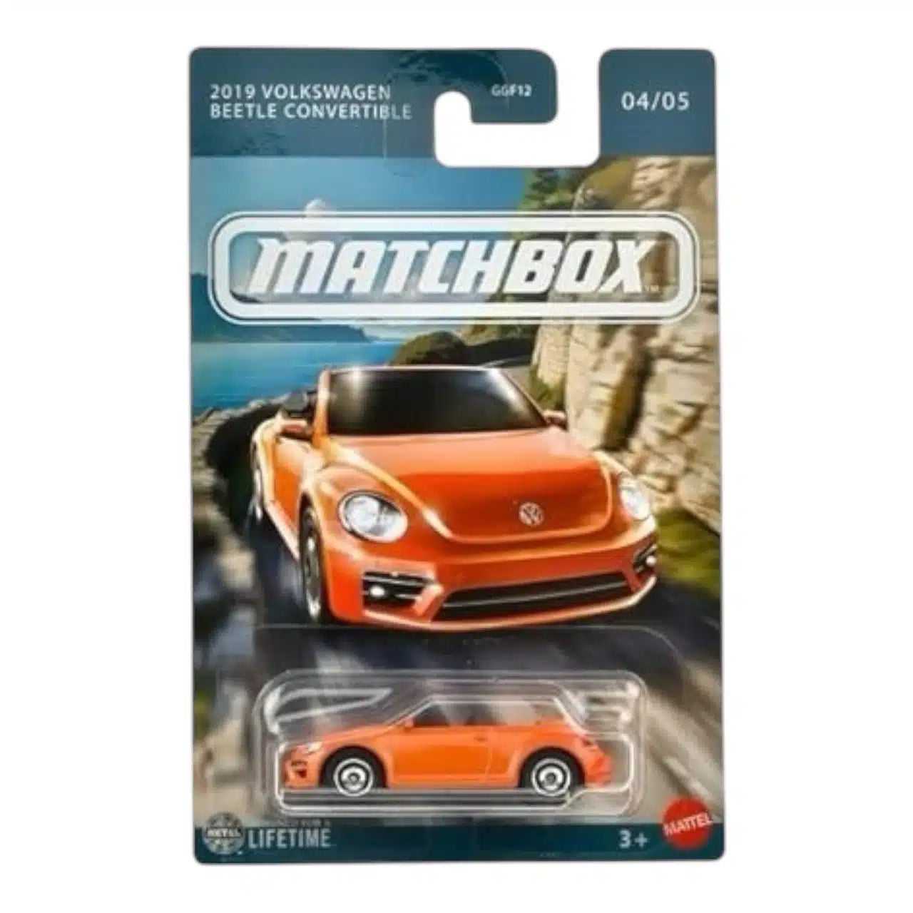 Matchbox - Volkswagen Coccinelle Cabriolet 2019 4/5 - Échelle 1/64