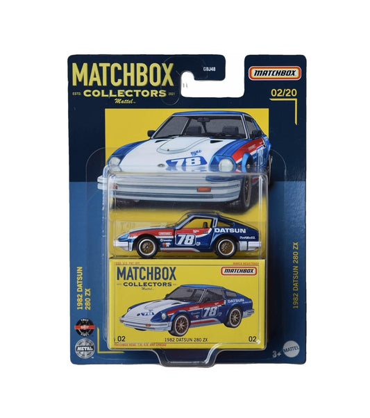 Matchbox Collectors - Datsun 280 ZX 1982 02/20 - Échelle 1/64 environ