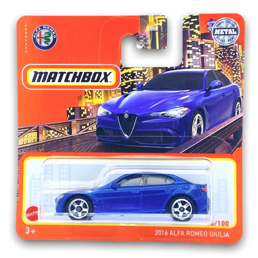 Matchbox - Alfa Romeo Giulia Bleue #26 - Matchbox - Échelle 1/64 environ