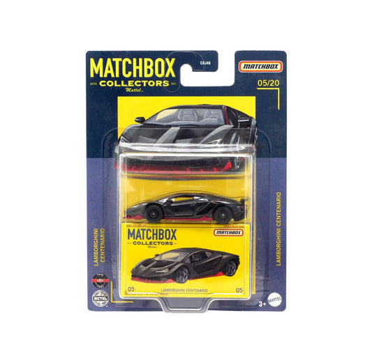 Matchbox Collectors - Lamborghini Centerario 05/20 - Échelle 1/64 environ