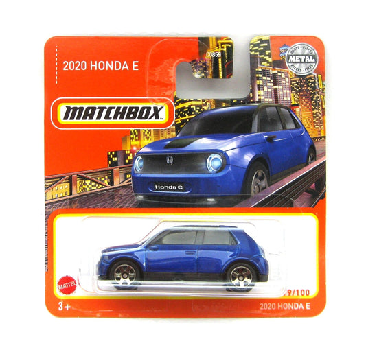 Matchbox - Honda E 2020 Bleu #79 - Matchbox - Échelle 1/64 environ