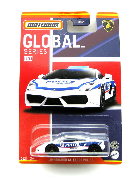 Matchbox - Lamborghini Gallardo Police Global Series - Matchbox - Échelle 1/64 environ