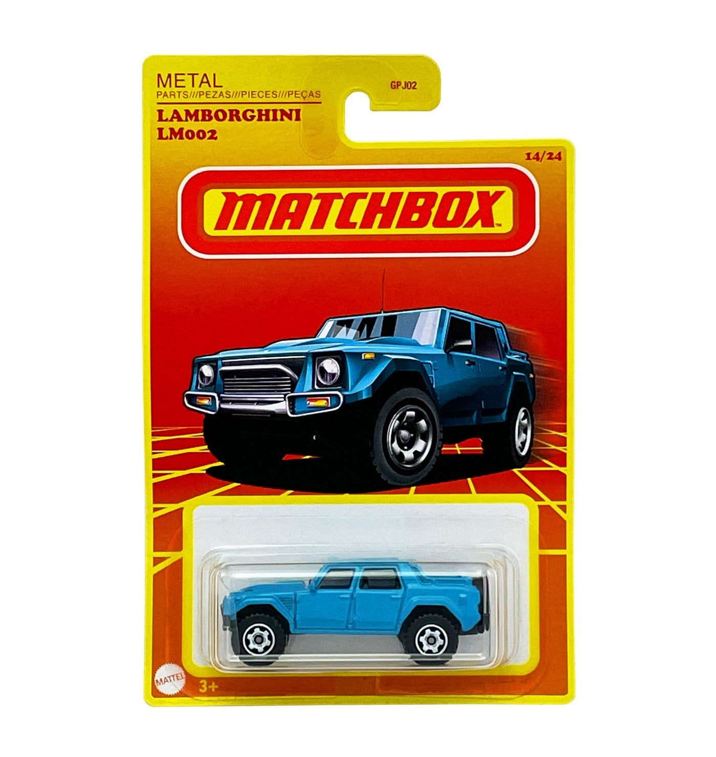 Matchbox - Lamborghini LM002 - Série Retro 14/24 - Échelle 1/64 environ
