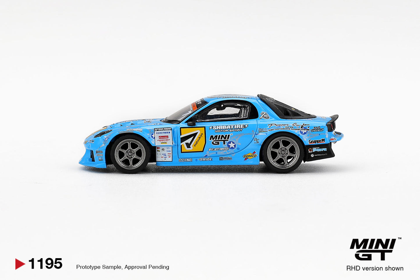 Mini GT - Mazda RX-7 RE-Amemiya 2025 D1GP 2025 - Scala 1/64 MGT01195-R