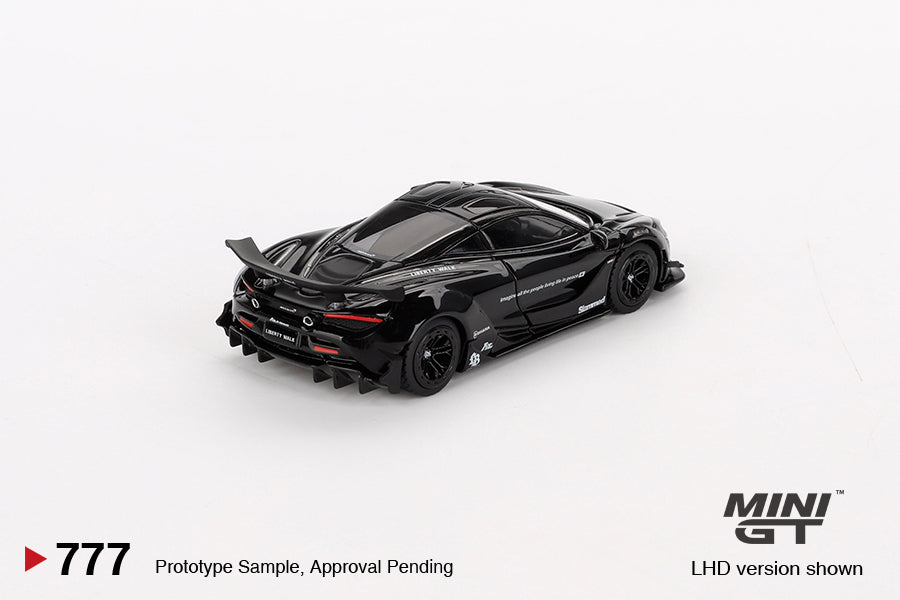 Mini Gt - McLaren 720S LB★Works Black - Scale 1/64 MGT00777-L LHD
