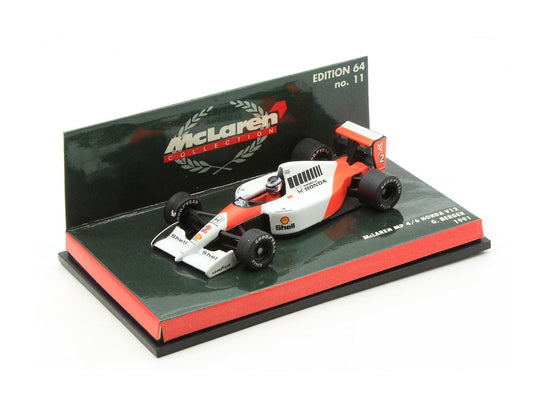 Minichamps - McLaren MP4/6 Honda V12 1991 #2 G.Berger - Échelle 1/64 530916402
