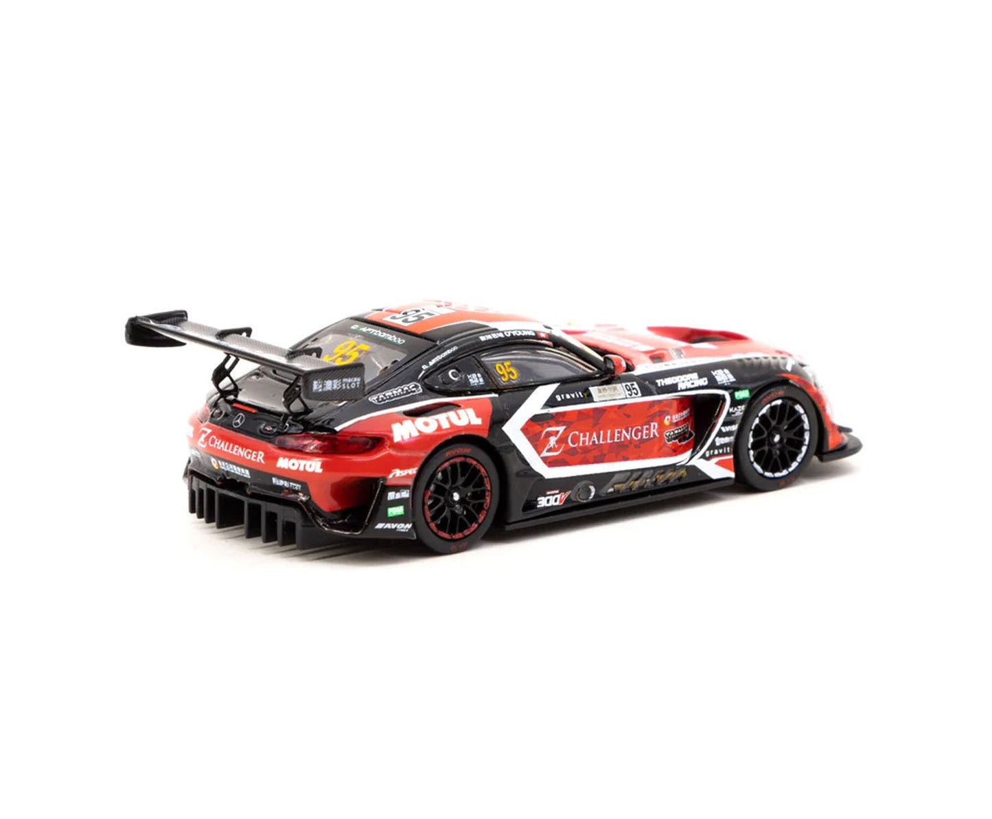 Tarmac Works - Mercedes-AMG GT3 Macau GT Cup 2021-Race 1 Craft-Bamboo Racing - HOBBY64 - Scale 1/64 T64-062-21MGP95A
