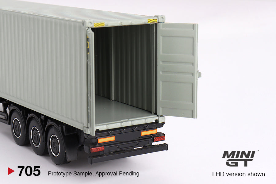 Mini GT - Mercedes-Benz Actros avec conteneur de 40 pieds « UPS Europe » - Échelle 1/64 MGT00705