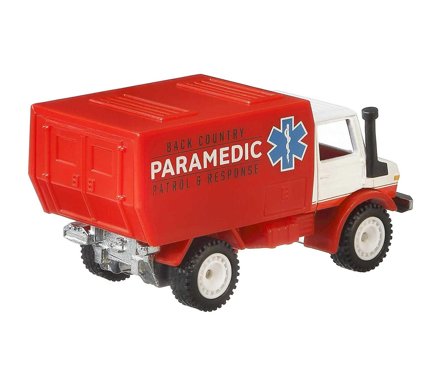 Hot Wheels Premium - Mercedes-Benz Unimog U1300 PaRamedic - Série Wild Terrain - Échelle 1/64